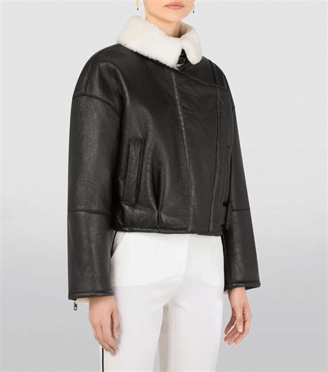 Womens Dolce & Gabbana multi Sheepskin Jacket 